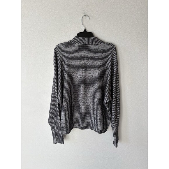 Out From Under Urban Outfitters Amelia Textured Striped Mock Neck Sweater XS - Picture 3 of 4